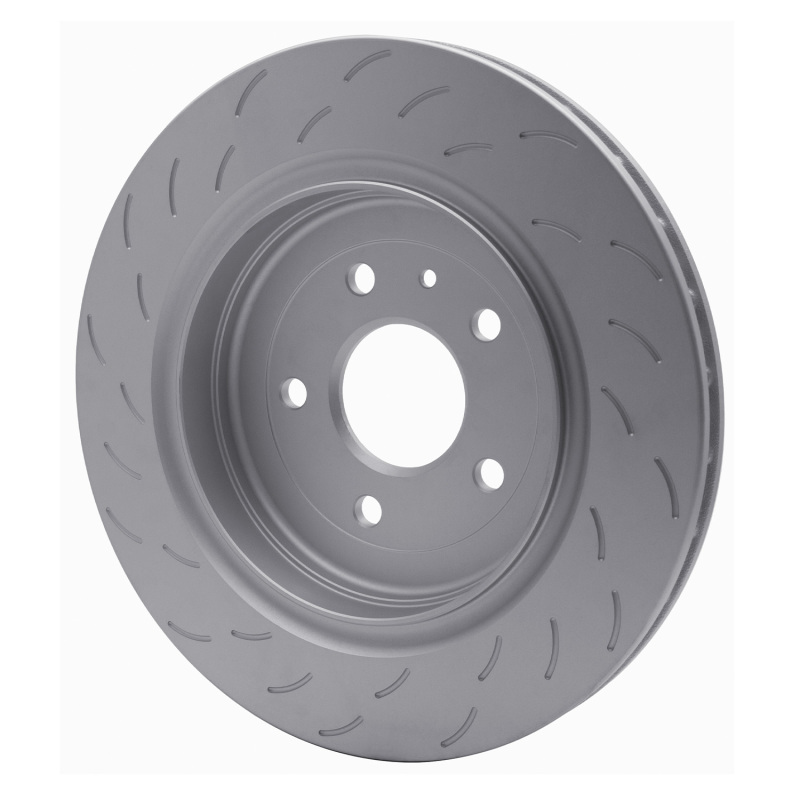 Chevrolet Corvette Brake Rotor (1) - Rear - R1 Concepts - GEOSPEC Coated Rotor - Slotted - `15-`19